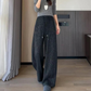 Women‘s Shimmering High-Waist Wide-Leg Pants