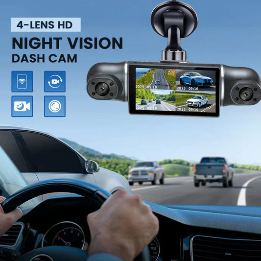 🚗 LIMITED-TIME 50% OFF! ✨ 360° Eagle Eye Parking Camera – 1080P, 4-Way Display, WiFi 📹