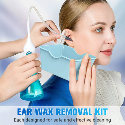 💎 50% DE RÉDUCTION ! 💎 Kit de Nettoyage des Oreilles – Sécurisé, Réutilisable & à Jets d’Eau Doux pour Toute la Famille ✨🛡️