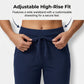 ⚡50% OFF⚡Drawstring Waist Cropped Sweatpants – Soft Polyester, Capri-Length & Side Pockets