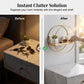 Round Metal Wall-Mounted Shelf