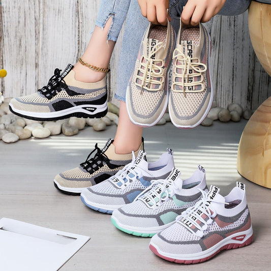 🎁2026 Nieuw binnen 50% KORTING💥🔥Relaxte hardloopschoenen met veters voor dames👟
