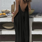 🎉 LIMITED TIME 50% OFF! 💃 Chic Backless Spaghetti Strap Dress for Women – 50K+ Sold! Soft Rayon-Modal Blend & Adjustable Straps 🌴