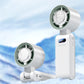 Handheld Portable Fan with Ice Cooler