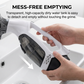 Electric Window Vacuum Cleaner with Extension Rod