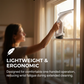 Electric Window Vacuum Cleaner with Extension Rod