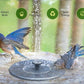☀LAST DAY SALE 50% OFF!!🐦️⛲Compact Solar Bird Fountain Pump – Keep Your Garden Alive!