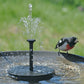 ☀LAST DAY SALE 50% OFF!!🐦️⛲Compact Solar Bird Fountain Pump – Keep Your Garden Alive!