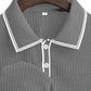 👕 50% OFF NOW! ☀️ Casual Short Sleeve Polo Shirt – Breathable Polyester, Modern Fit & Perfect for Relaxed Days 🏖️