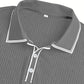 👕 50% OFF NOW! ☀️ Casual Short Sleeve Polo Shirt – Breathable Polyester, Modern Fit & Perfect for Relaxed Days 🏖️
