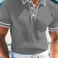 👕 50% OFF NOW! ☀️ Casual Short Sleeve Polo Shirt – Breathable Polyester, Modern Fit & Perfect for Relaxed Days 🏖️