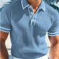 👕 50% OFF NOW! ☀️ Casual Short Sleeve Polo Shirt – Breathable Polyester, Modern Fit & Perfect for Relaxed Days 🏖️