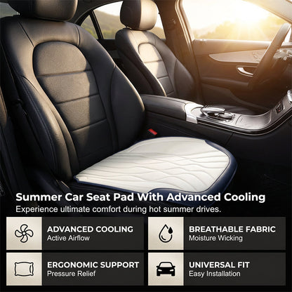 ⏰🔥LIMITED TIME 50% OFF! ❄️ Summer Car Seat Pad – Advanced Cooling, Comfortable & Breathable for Hot Days 🚗💨