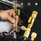 ❄️ 50% OFF NOW! 🔩 AC Valve Core Removal Tool – Dual SAE Ports, Solid Brass Build, Includes 10 Extra Cores 🔧