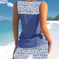 ⏰LAST DAY 50% OFF🌊Women's Tummy Control Tankini Set with Built-In Bra – Flattering Boho Swimwear with Shorts