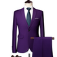 📢📢50% OFF !! ⏰Men's 2-Piece Modern Fit Business Suit Set