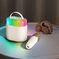 Portable Karaoke Machine with 2 Wireless Microphones