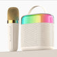 Portable Karaoke Machine with 2 Wireless Microphones