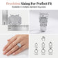 Sparkling Heart-Shaped Ring for Women
