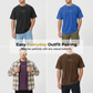 👔 LIMITED TIME 50% OFF! ✝️ Men's Cross & Letter Print Vintage T-Shirt – Soft, Relaxed Fit, Streetwear 🆒