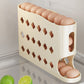 🥚2026 Hot Sale🧊Space-Saving Fridge Egg Storage Organizer – Gravity-Fed Auto Roll, 30-Egg Capacity & Slim Door-Fit Design 🏠