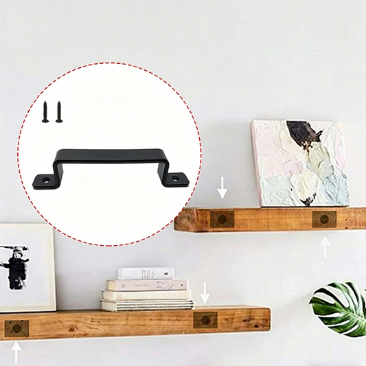 🏗️ LIMITED TIME 50% OFF! 🔧 Heavy-Duty Iron Sliding Door Pull – Ergonomic U-Shape, Universal Installation 🚪