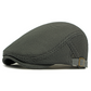 🧢New arrival 50% OFF!🏖️Breathable Flat Cap with Adjustable Strap – Mesh Fabric, Classic Ivy Style & Built-in Sweatband – All-Day Comfort🌞