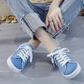 👟50% OFF NOW! 👖 Women's Denim Mule Trainers – Easy Slip-On, Comfortable Sole & Perfect for a Casual Summer Look ☀️
