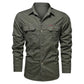 😎New arrival 50% OFF!🔥 Men’s Long Sleeve Cotton Workwear Shirt – Durable, Comfortable & Perfect for Everyday Work ✨💪