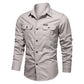 😎New arrival 50% OFF!🔥 Men’s Long Sleeve Cotton Workwear Shirt – Durable, Comfortable & Perfect for Everyday Work ✨💪