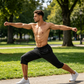 ⏳Time-Limited Special⏰Men's Quick-Dry Sports Capri Pants – Stretchy, Zipper Pockets, Versatile