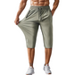 ⏳Time-Limited Special⏰Men's Quick-Dry Sports Capri Pants – Stretchy, Zipper Pockets, Versatile
