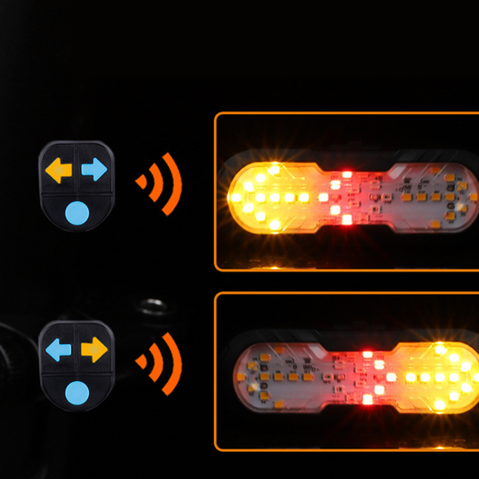 🚲 LIMITED‑TIME 50% OFF! 💡 Smart Bike Safety Light with Wireless Remote – Multi‑Mode, USB‑Rechargeable, Safe ✨