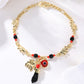 Bohemian Evil Eye & Elephant Charm Bracelet