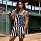 📢📢50% OFF !! ⏰American Flag Unisex Overalls Shorts