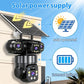 ⏳Time-Limited Special🏠📷 Smart Solar Security Camera – 360° pan/tilt, solar+battery, motion-triggered alarm