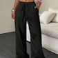 👖 LIMITED-TIME 50% OFF! ✨ Women's Wide Leg Pants – Solid Color, Crinkle, Relaxed Fit ✨