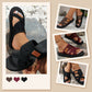 📢📢50% OFF !! ⏰Women’s Stylish Crossband Slide Sandals