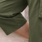 Men's Casual Capri Cargo Shorts with Drawstring Waist