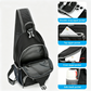 🎒 50% OFF! ✨ Men's Outdoor Sling Crossbody Bag – Multi-Pocket, Water-Resistant, Breathable Back 🌦️