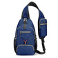 🎒 50% OFF! ✨ Men's Outdoor Sling Crossbody Bag – Multi-Pocket, Water-Resistant, Breathable Back 🌦️