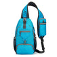 🎒 50% OFF! ✨ Men's Outdoor Sling Crossbody Bag – Multi-Pocket, Water-Resistant, Breathable Back 🌦️