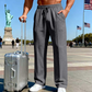 ⏳Time-Limited Special⏰Men's Elastic Waist Drawstring Straight Leg Pants
