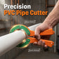 Ratcheting PVC Pipe Cutter for Tight Spaces
