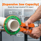 Ratcheting PVC Pipe Cutter for Tight Spaces