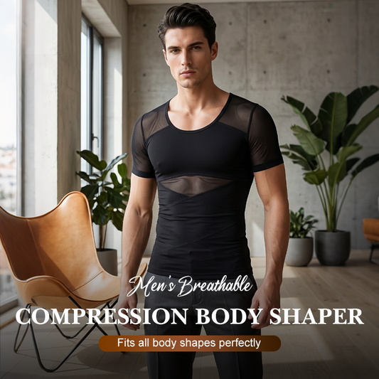 Men's Breathable Compression Body Shaper