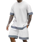 🔥 50% OFF 💨Breathable Crew Neck Short Sleeve & Shorts Set🌿
