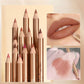 12-Color Smudge-Proof Lip Liner Pencil Set