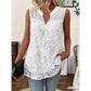 ⏳Time-Limited Special⏰Women’s Chic Floral Lace Sleeveless Shirt