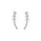 ⚡Pick Any 3 for $15.99⚡Starry Flower Rhinestone Ear Climber Earrings